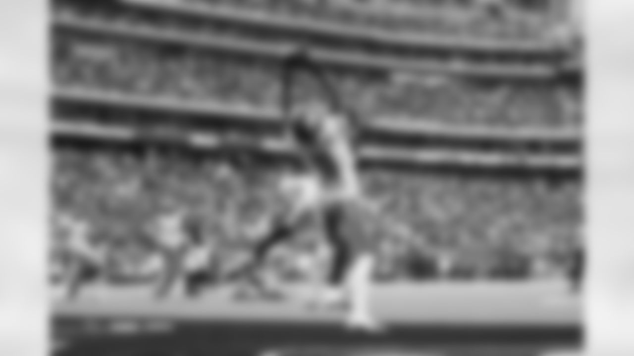 Troy Franklin during the Broncos' Week 9 game against the Houston Texans at NRG Stadium in Houston, Texas on November 2, 2025. Photo by Gabriel Christus / Denver Broncos