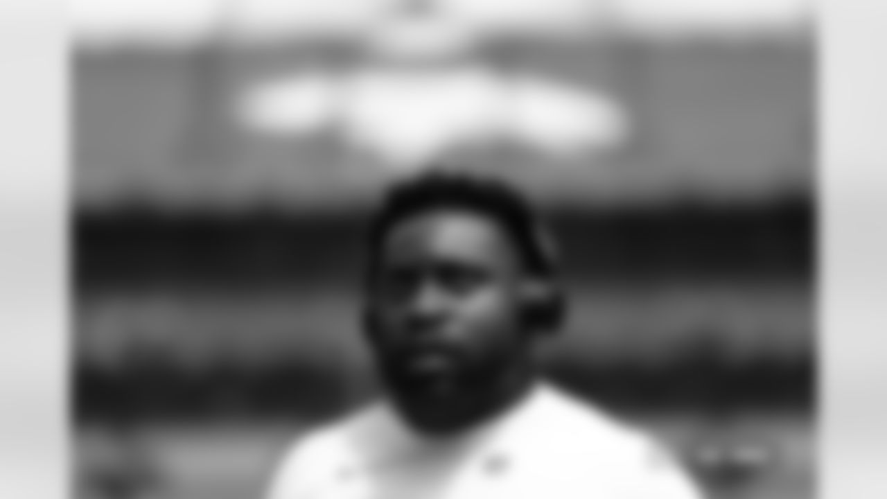 Audric Estime prior to the Broncos' Preseason Week 3 game against the Arizona Cardinals at Empower Field At Mile High on August 25, 2024 in Denver, Colorado. (Photo by Ben Swanson/Denver Broncos)