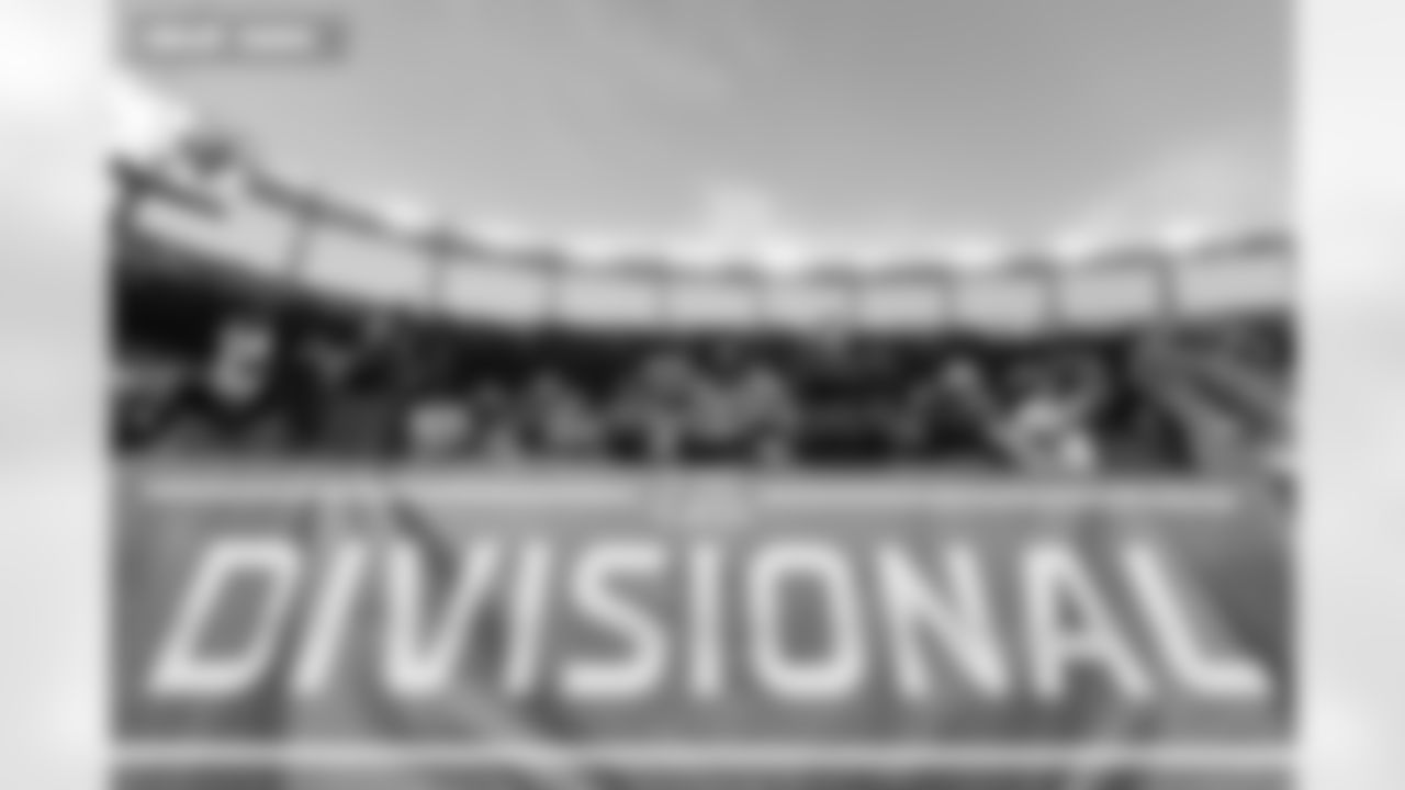 Fans over the divisional banner during the Broncos' Divisional Round playoff game against the Buffalo Bills at Empower Field at Mile High in Denver, Colorado on January 17, 2026. Photo by Gavin Liddell / Denver Broncos