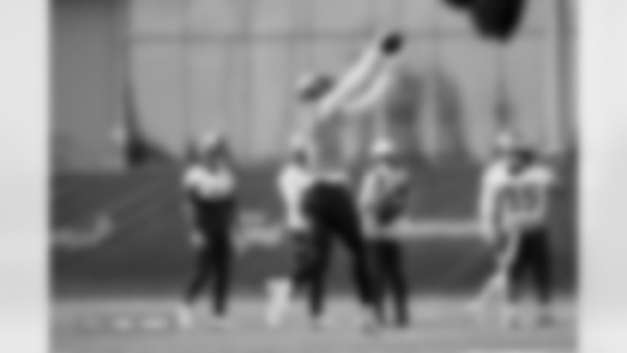 Courtland Sutton during practice at Broncos Park Powered by CommonSpirit in Englewood, Colorado on November 12, 2025. Photo by Gabriel Christus / Denver Broncos