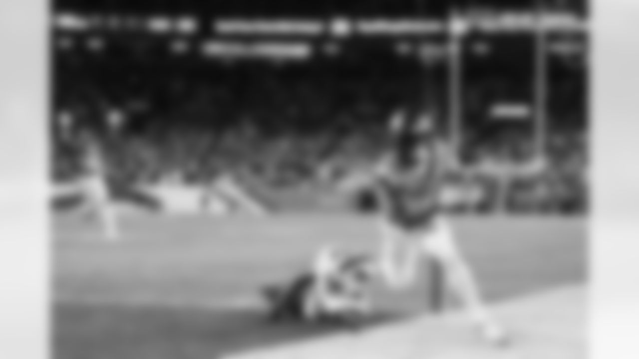 Marvin Mims Jr. (19) during the Broncos' Divisional Round playoff game against the Buffalo Bills at Empower Field at Mile High in Denver, Colorado on January 17, 2026. Photo by Ben Swanson / Denver Broncos