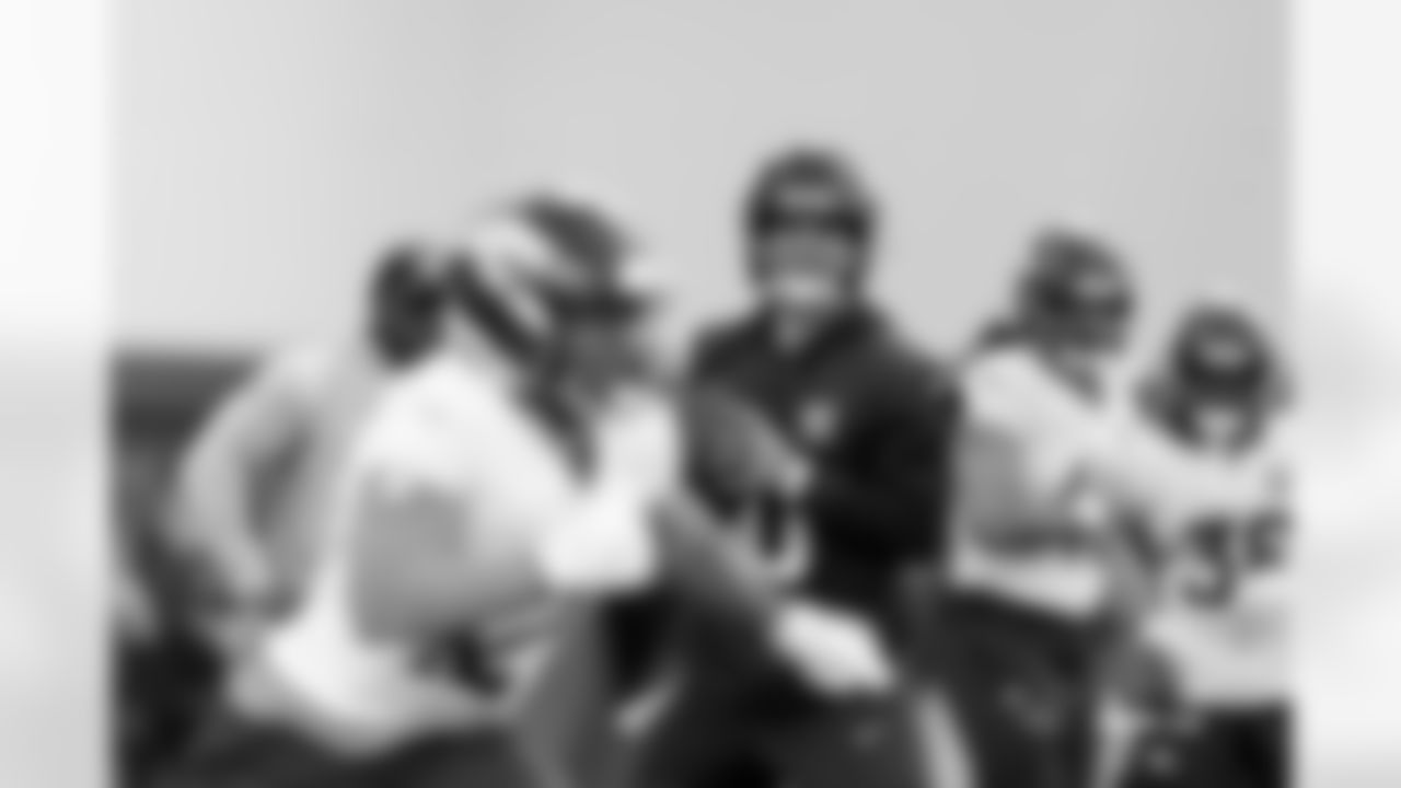 Bo Nix during practice on Wednesday, December 3, 2025 at Broncos Park Powered by CommonSpirit in Englewood, Colorado.
Photo by Gabriel Christus / Denver Broncos