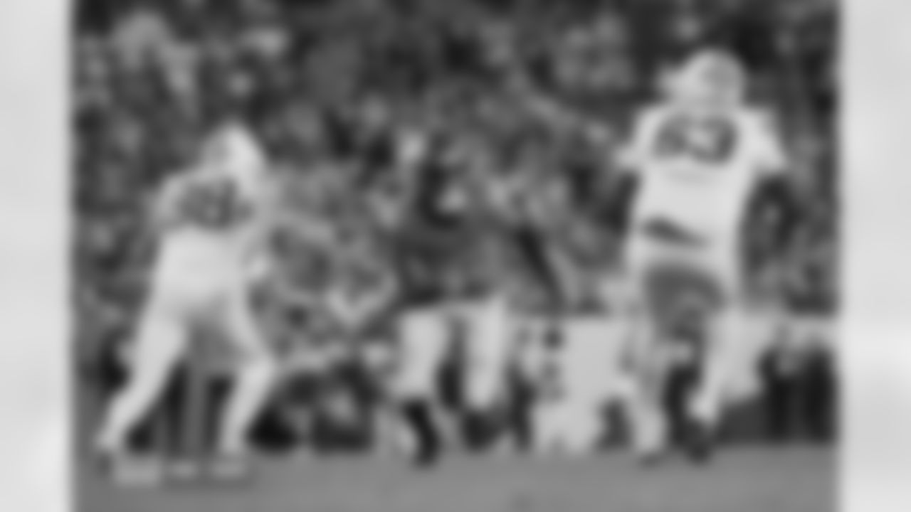 Nik Bonitto (15) during the Broncos' Week 15 game against the Green Bay Packers at Empower Field at Mile High in Denver, Colorado on December 14, 2025. Photo by Gavin Liddell / Denver Broncos