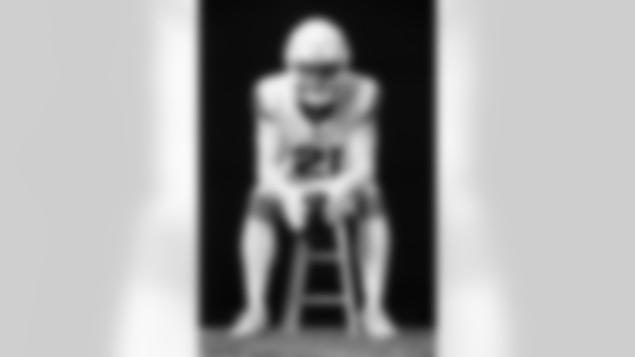 Riley Moss poses for a portrait on June 9, 2025 in Englewood, Colorado. Photo by Gabriel Christus / Denver Broncos