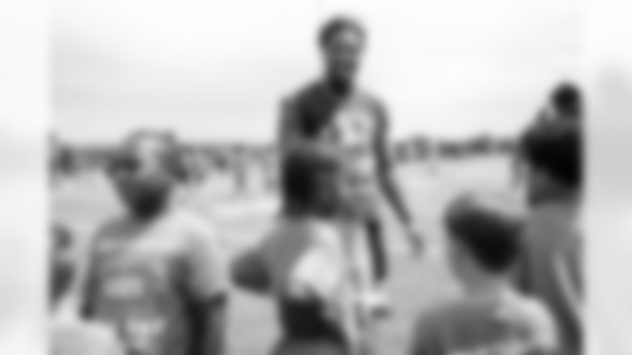 Nik Bonitto holds a youth football camp at Columbine High School on July 20, 2025 in Littleton, Colorado. Photo by Ben Swanson / Denver Broncos