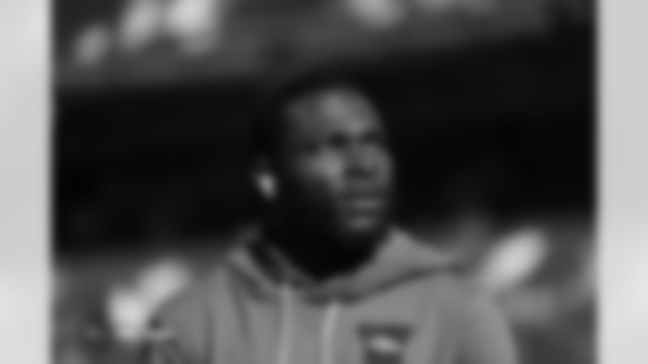 Ja'Quan McMillian before the Broncos' Week 11 game against the Kansas City Chiefs at Empower Field at Mile High in Denver, Colorado on November 16, 2025. Photo by Gabriel Christus / Denver Broncos