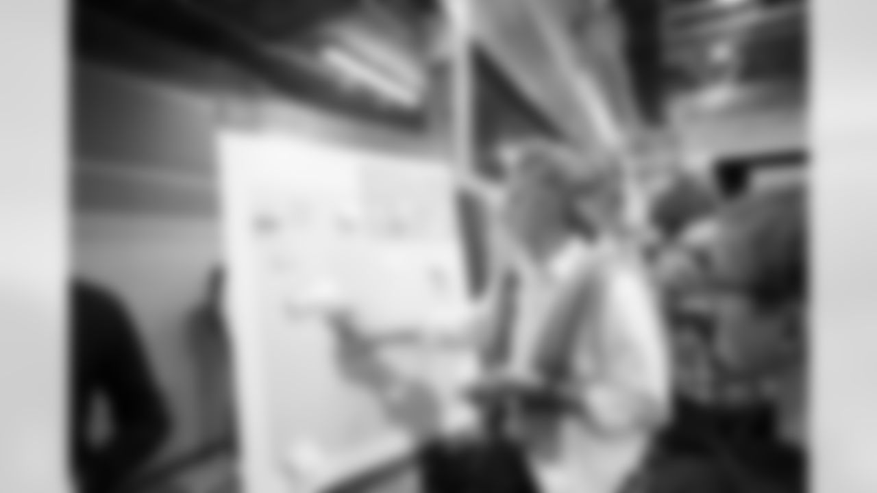 A community member during a community information meeting to inform and request input from the community on Thursday, February 12, 2026 at La Alma Recreation Center in Denver, Colorado.
Photo by Gabriel Christus / Denver Broncos