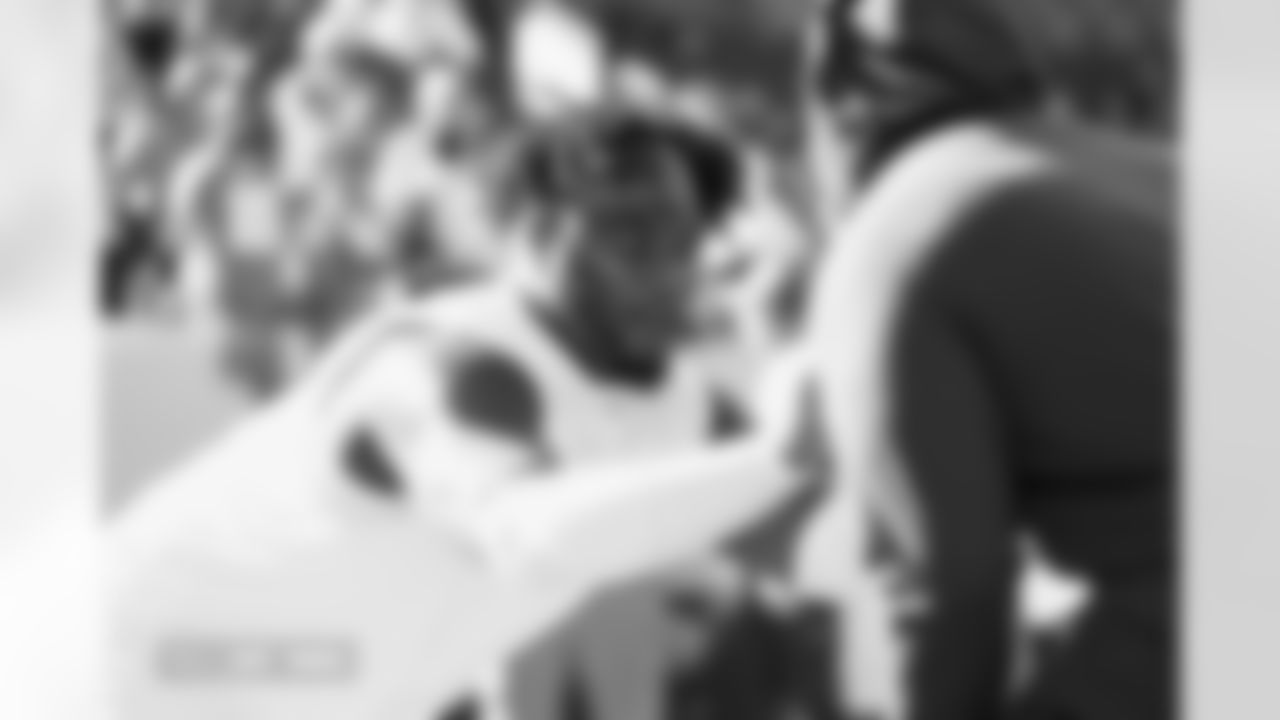 Malcolm Roach before the Broncos' Week 11 game against the Kansas City Chiefs at Empower Field at Mile High in Denver, Colorado on November 16, 2025. Photo by Gabriel Christus / Denver Broncos