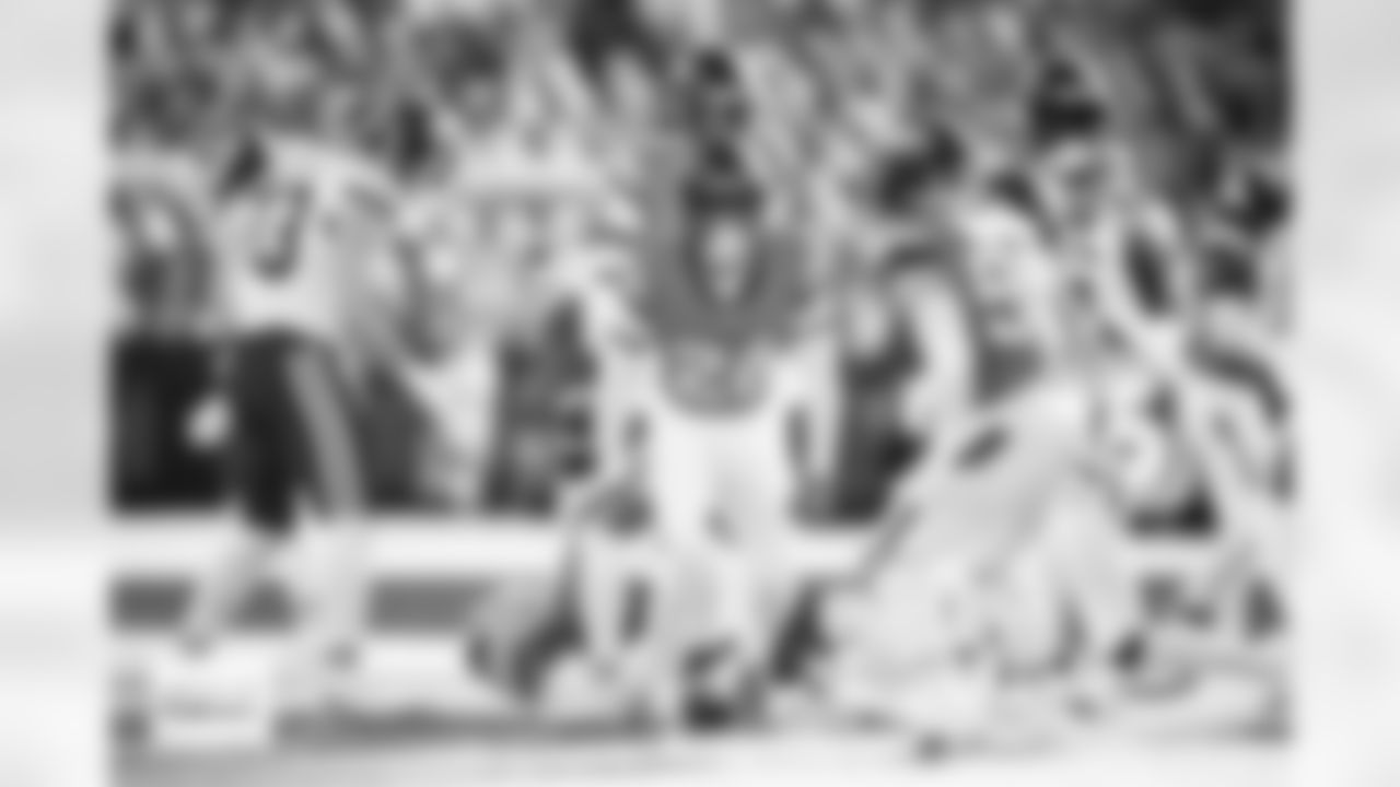 Denver Broncos safety Devon Key (26) celebrates after a tackle during the Broncos' Week 11 game against the Kansas City Chiefs at Empower Field at Mile High in Denver, Colorado on November 16, 2025. Photo by Ben Swanson / Denver Broncos