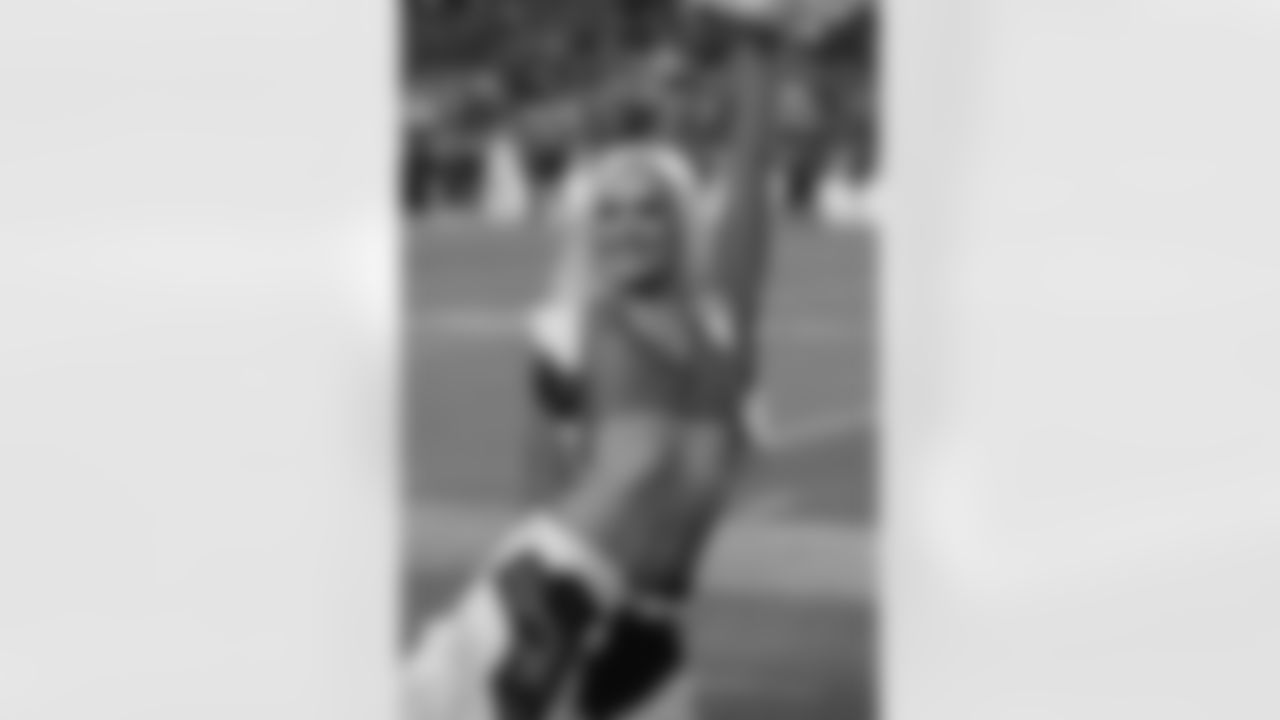 during the Broncos' Week 10 game against the Las Vegas Raiders at Empower Field at Mile High in Denver, Colorado on November 6, 2025. Photo by Paul Cloud / Denver Broncos