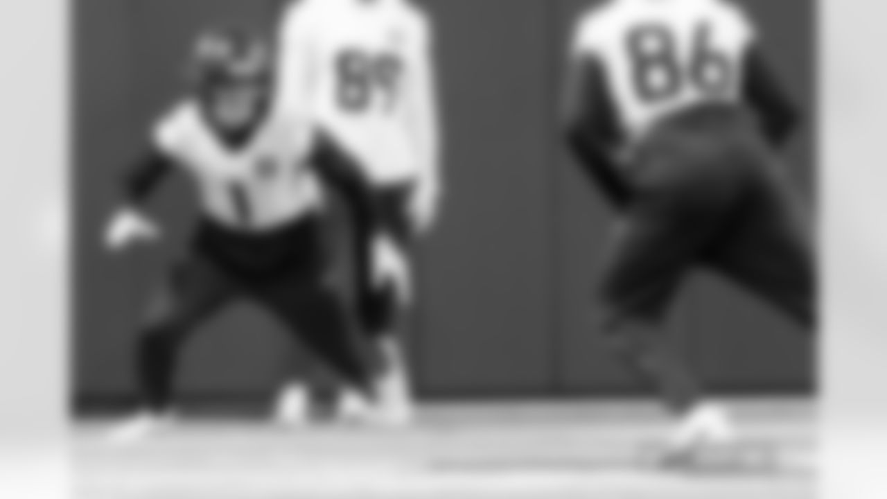 Evan Engram during practice on Wednesday, December 3, 2025 at Broncos Park Powered by CommonSpirit in Englewood, Colorado.
Photo by Gabriel Christus / Denver Broncos