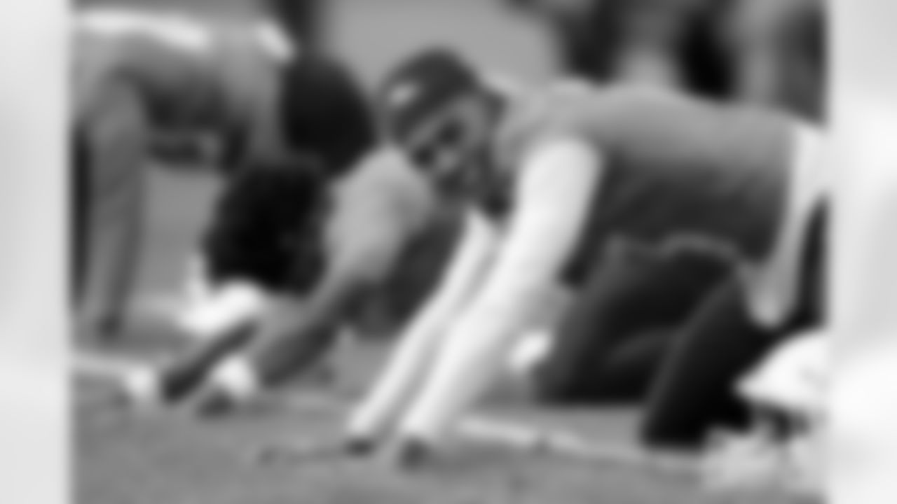 Pat Bryant during practice at Broncos Park Powered by CommonSpirit in Englewood, Colorado on December 19, 2025. Photo by Ben Swanson / Denver Broncos