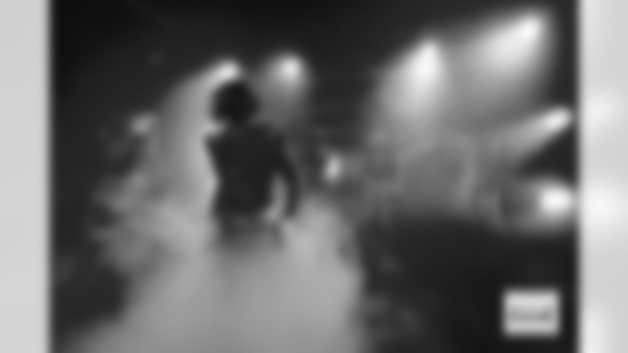 Denver Broncos wide receiver Courtland Sutton (14) and cornerback Pat Surtain II (2) in the tunnel for player introductions before the Broncos' Divisional Round playoff game against the Buffalo Bills at Empower Field at Mile High in Denver, Colorado on January 17, 2026. Photo by Gabriel Christus / Denver Broncos