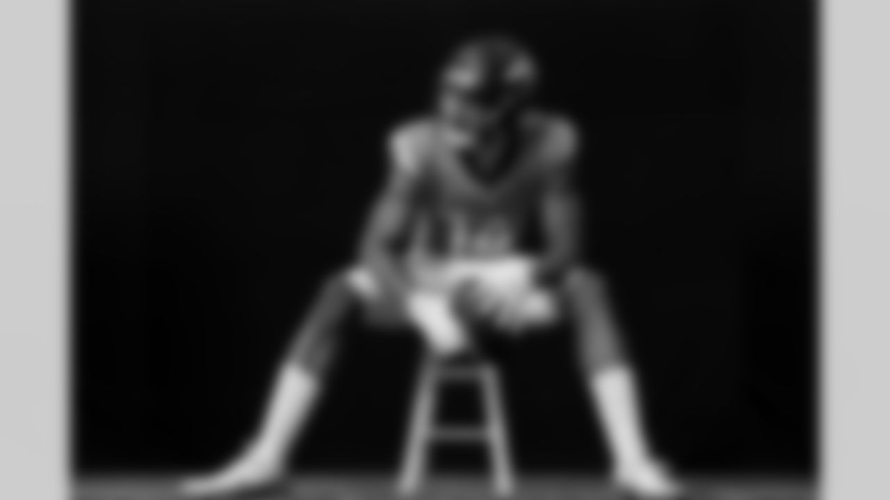 Courtland Sutton poses for a portrait on June 9, 2025 in Englewood, Colorado. Photo by Gabriel Christus / Denver Broncos