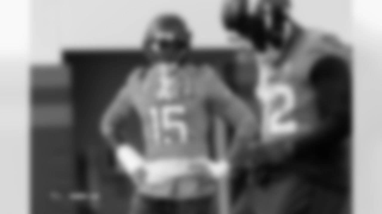 Nik Bonitto during practice on Wednesday, December 3, 2025 at Broncos Park Powered by CommonSpirit in Englewood, Colorado.
Photo by Gabriel Christus / Denver Broncos