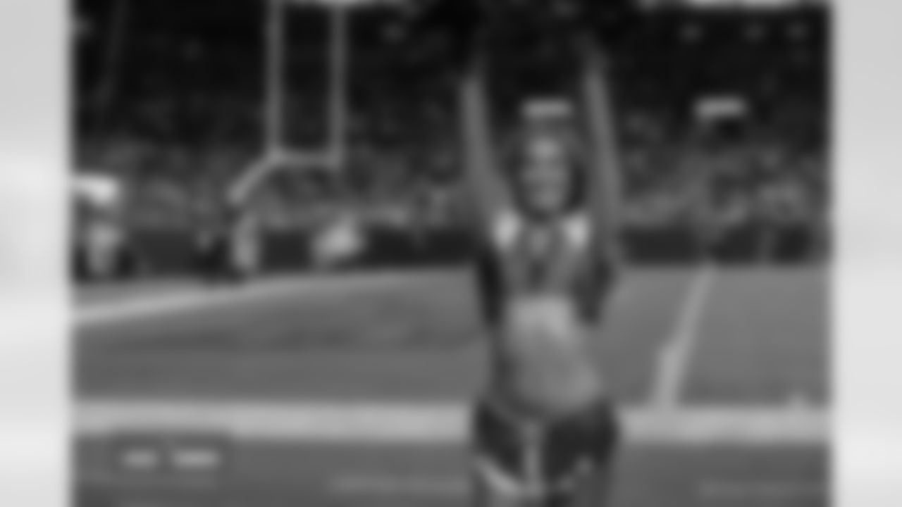 Denver Broncos Cheerleaders during the Broncos' preseason Week 2 game against the Arizona Cardinals at Empower Field at Mile High in Denver, Colorado on August 16, 2025. Photo by Paul Cloud / Denver Broncos