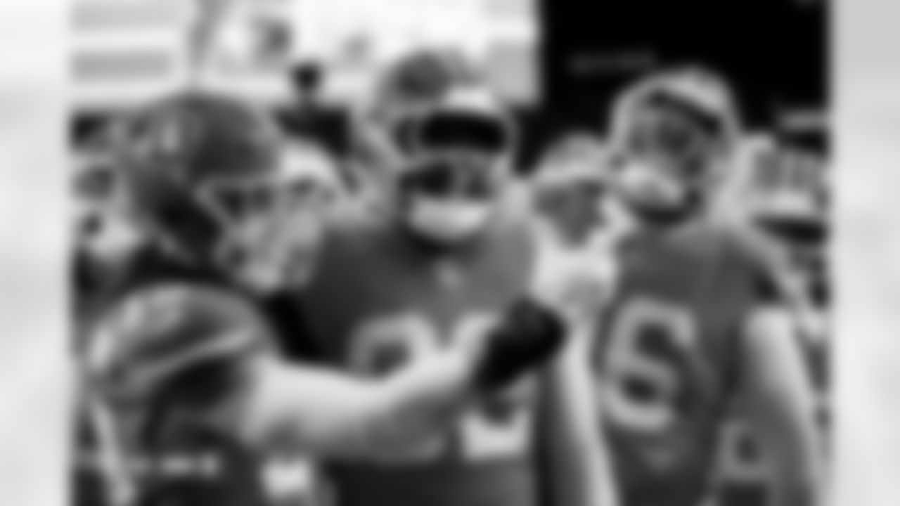 Dondrea Tillman before the Broncos' Week 10 game against the Las Vegas Raiders at Empower Field at Mile High in Denver, Colorado on November 6, 2025. Photo by Gavin Liddell / Denver Broncos