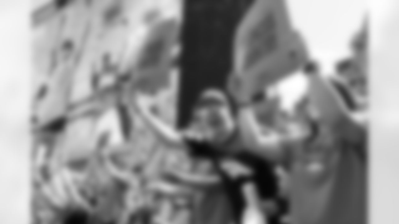 Fans participate in the South Stands Rally Moment card stunt before the Broncos' Week 1 game against the Tennessee Titans at Empower Field at Mile High in Denver, Colorado on September 7, 2025. Photo by Gavin Liddell / Denver Broncos