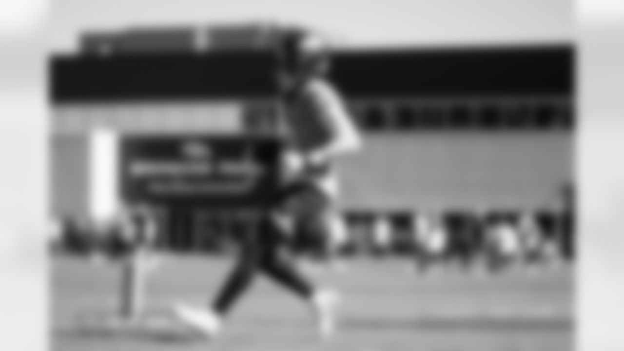 Troy Franklin during practice on Friday, October 17, 2025 at Broncos Park Powered by CommonSpirit in Englewood, Colorado.
Photo by Gabriel Christus / Denver Broncos