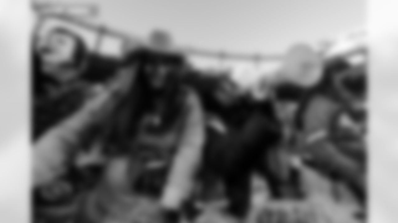 Fans during the Broncos' Divisional Round playoff game against the Buffalo Bills at Empower Field at Mile High in Denver, Colorado on January 17, 2026. Photo by Ben Swanson / Denver Broncos