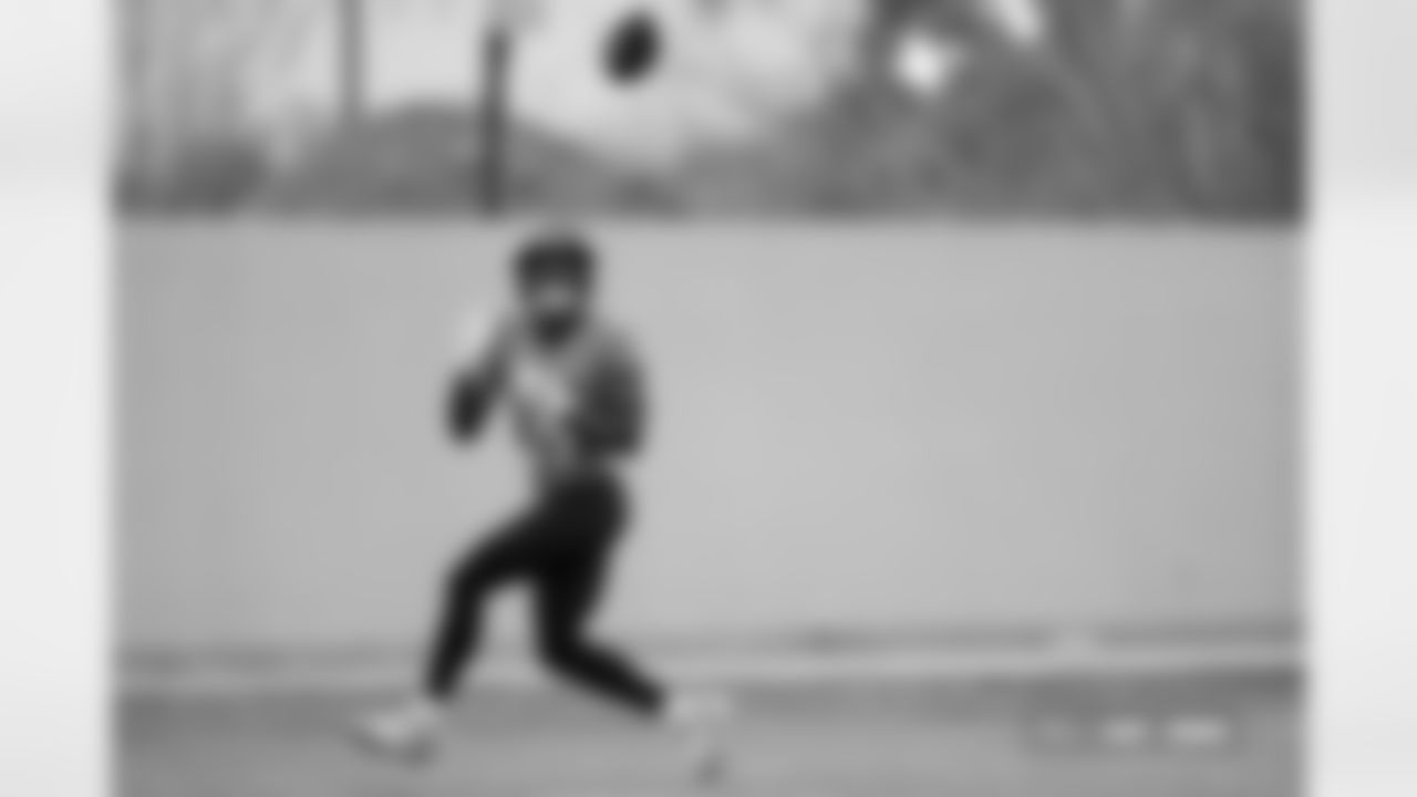 Marvin Mims Jr. during practice at Broncos Park Powered by CommonSpirit in Englewood, Colorado on November 12, 2025. Photo by Gabriel Christus / Denver Broncos