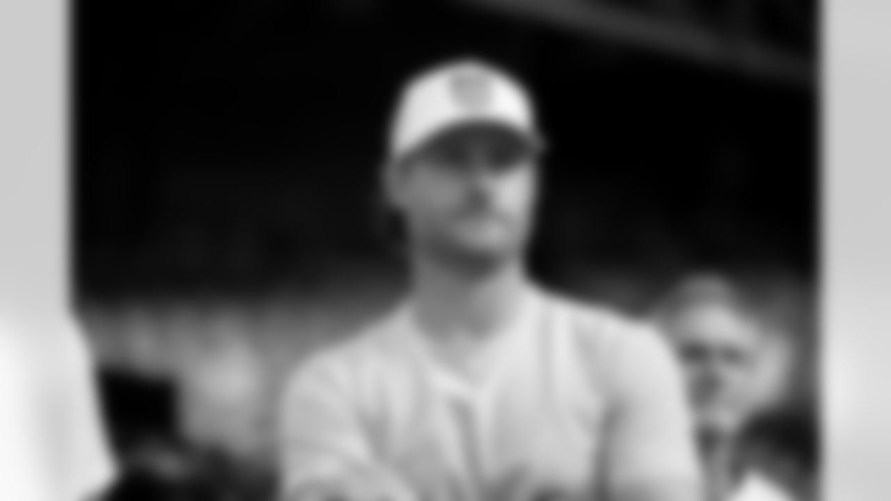 Wil Lutz prior to the Colorado Rockies game against the New York Yankees on Friday, May 23, 2025 at Coors Field in Denver, Colorado.
Photo by Gabriel Christus / Denver Broncos