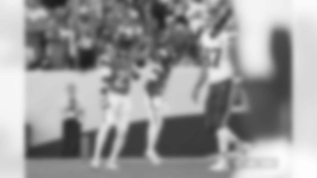 Ja'Quan McMillian (29) during the Broncos' Week 11 game against the Kansas City Chiefs at Empower Field at Mile High in Denver, Colorado on November 16, 2025. Photo by Ben Swanson / Denver Broncos