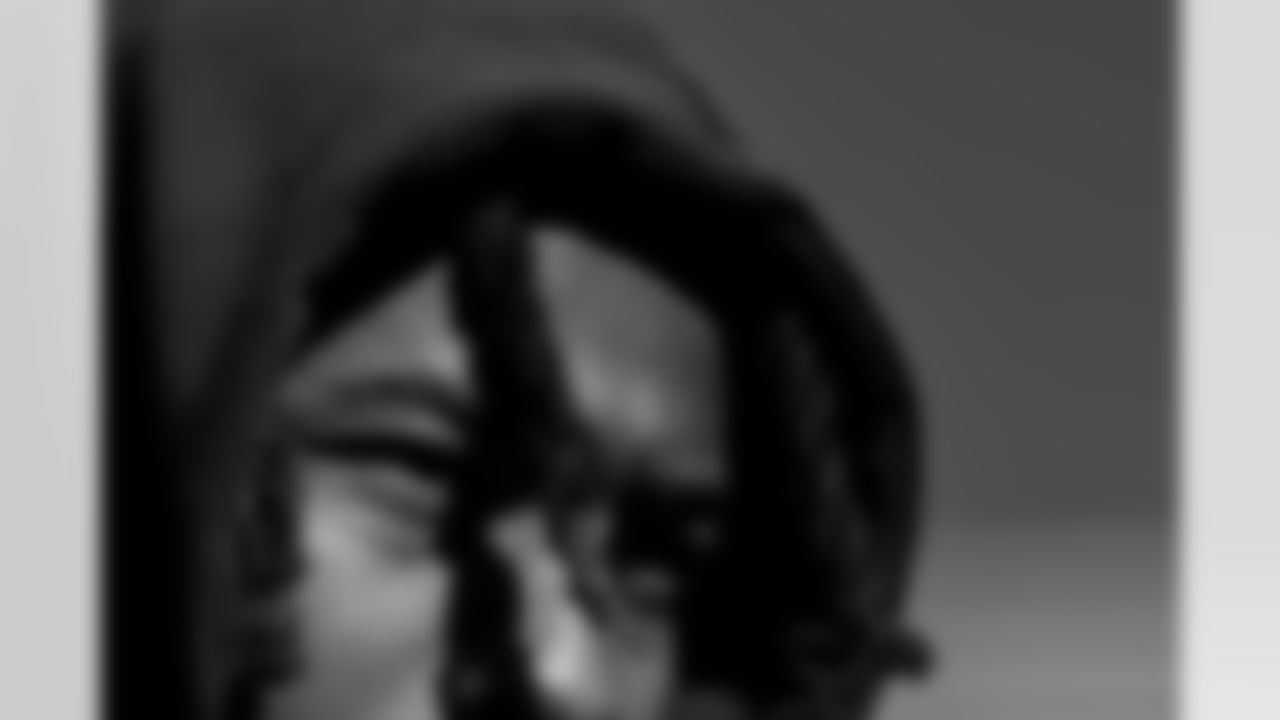 Denver Broncos cornerback Jahdae Barron looks on before the Broncos' Week 15 game against the Green Bay Packers at Empower Field at Mile High in Denver, Colorado on December 14, 2025. Photo by Gabriel Christus / Denver Broncos