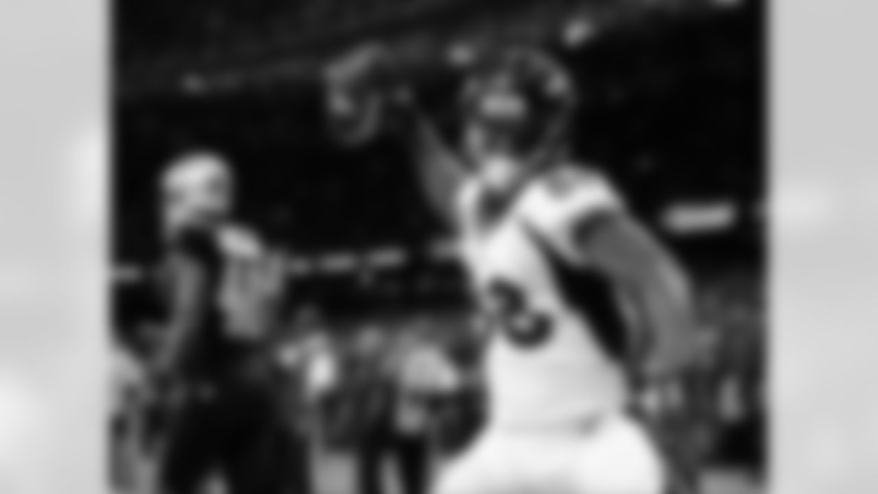 Career Receptions as a Bronco
665 (third most in franchise history)