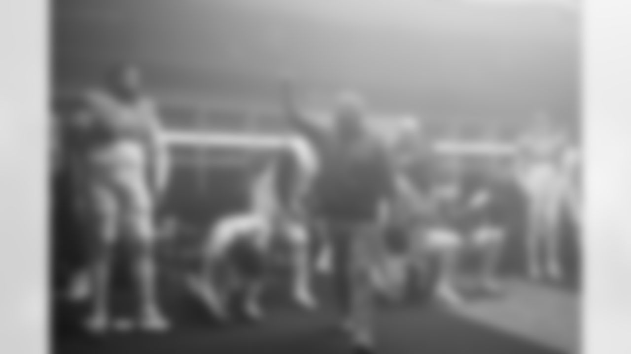 Sean Payton after the Broncos' Week 11 game against the Kansas City Chiefs at Empower Field at Mile High in Denver, Colorado on November 16, 2025. Photo by Gabriel Christus / Denver Broncos