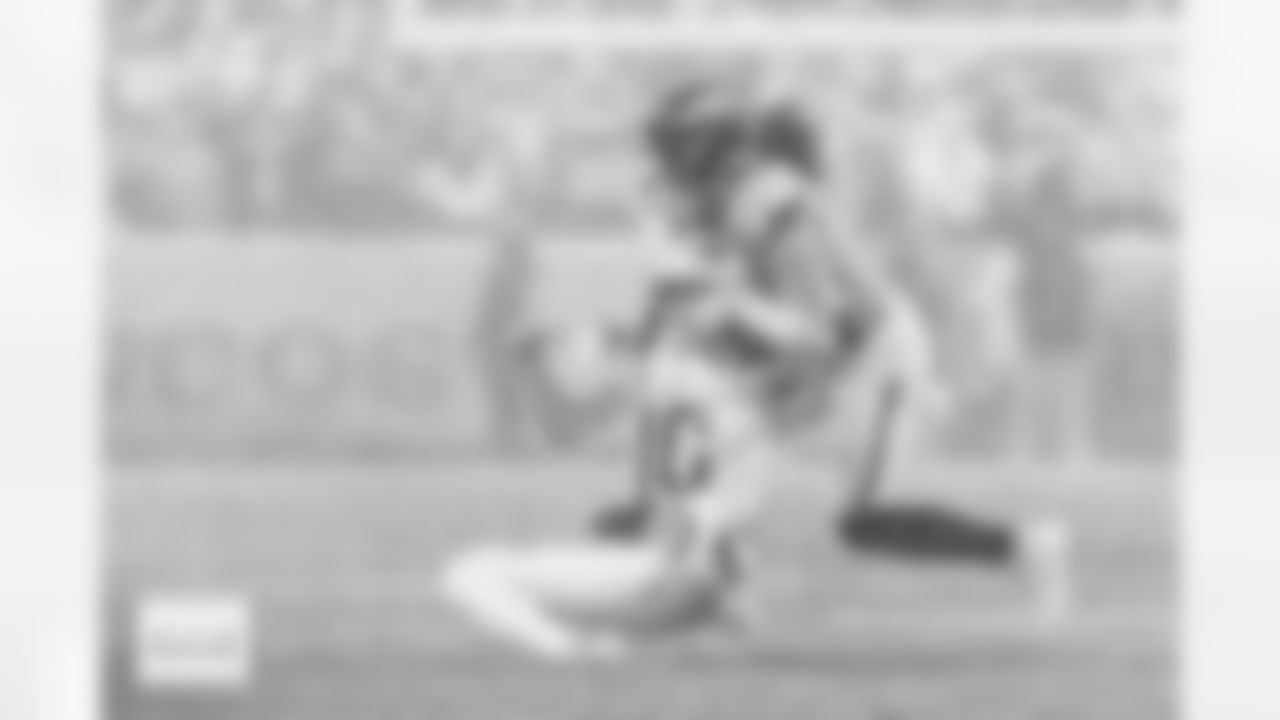 Denver Broncos safety Talanoa Hufanga (9) tackles New England Patriots quarterback Drake Maye (10) during the AFC Championship Game between the Denver Broncos and New England Patriots at Empower Field at Mile High in Denver, Colorado on January 25, 2026. Photo by Gabriel Christus / Denver Broncos