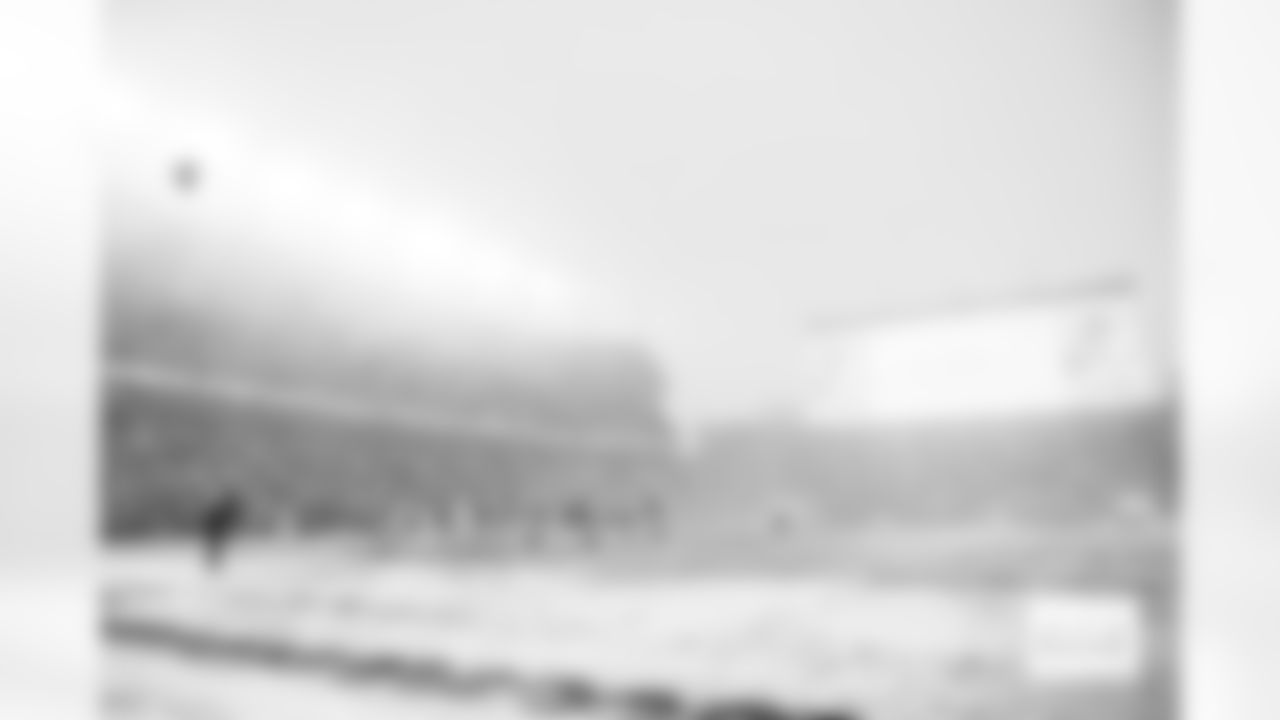 A wide angle photos at field level during the AFC Championship Game between the Denver Broncos and New England Patriots at Empower Field at Mile High in Denver, Colorado on January 25, 2026. Photo by Gabriel Christus / Denver Broncos