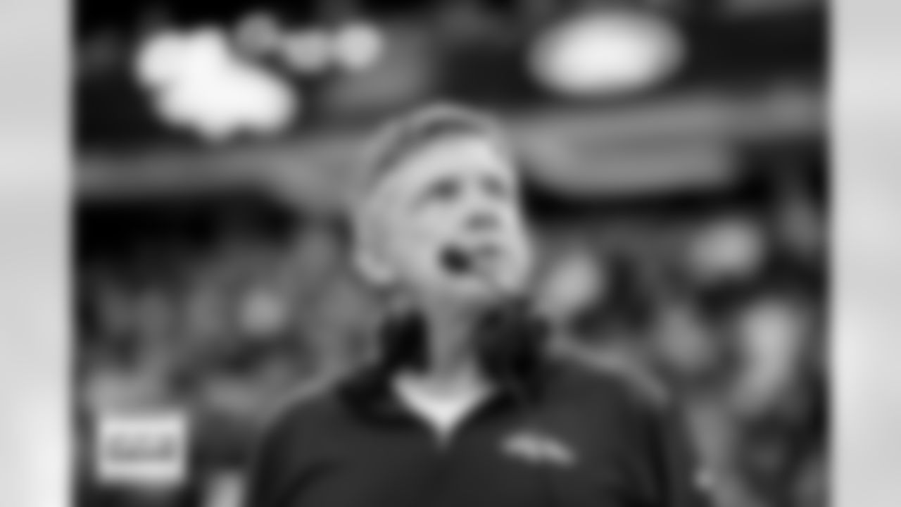Sean Payton during the national anthem before the Broncos' Week 18 game against the Las Vegas Raiders at Allegiant Stadium in Las Vegas, Nevada on January 7, 2024. Photo by Ben Swanson / Denver Broncos