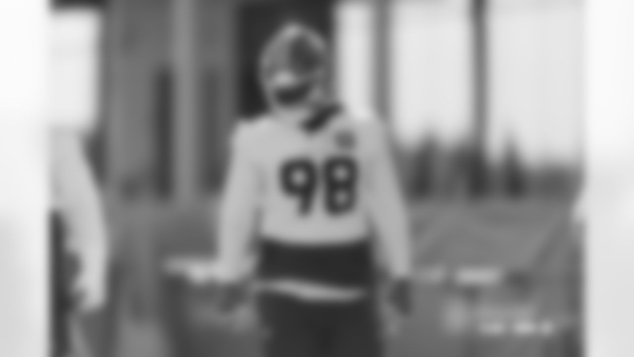 John Franklin-Myers during practice on Wednesday, December 31, 2025 at Broncos Park Powered by CommonSpirit in Englewood, Colorado.
Photo by Gabriel Christus / Denver Broncos