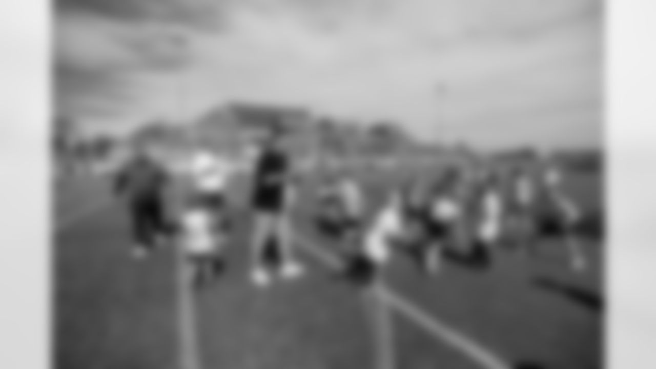 Kids participate with Bo Nix at his football camp on Saturday, May 17, 2025 at Valor Christian High School in Highlands Ranch, Colorado.
Photo by Gabriel Christus / Denver Broncos