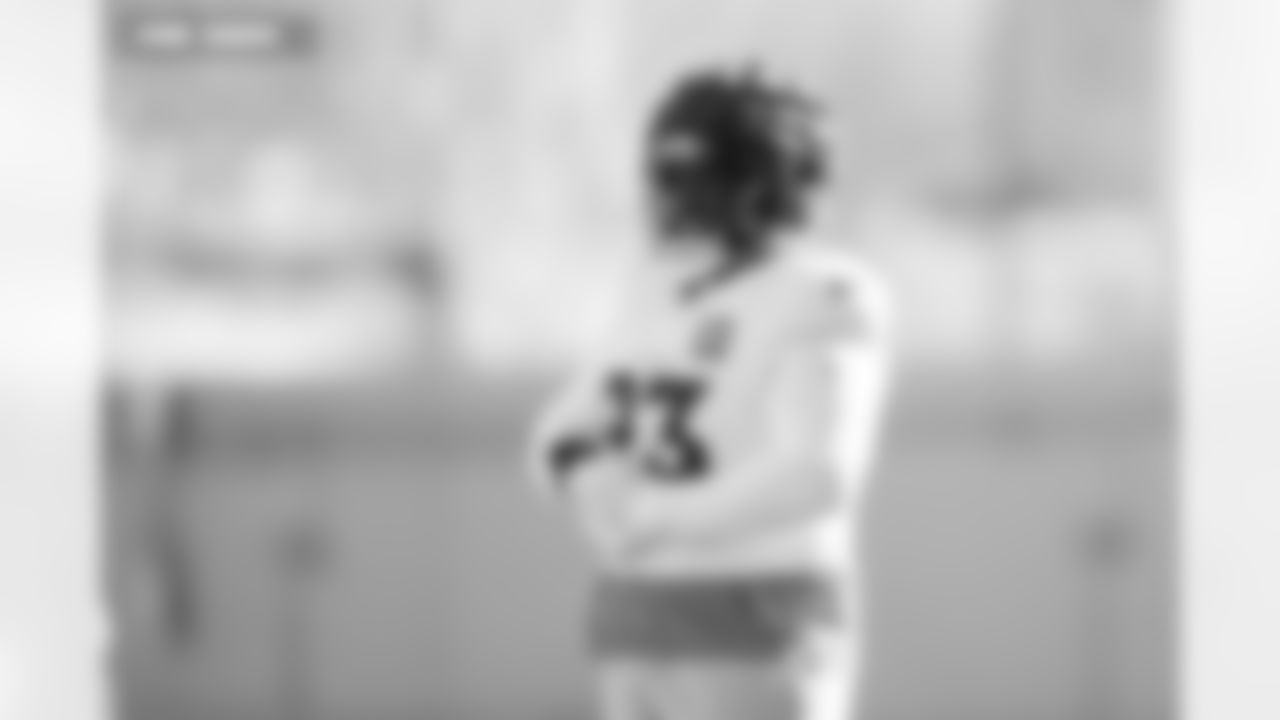 D.J. Jones during practice on Wednesday, January 21, 2026 at Broncos Park Powered by CommonSpirit in Englewood, Colorado.
Photo by Gabriel Christus / Denver Broncos