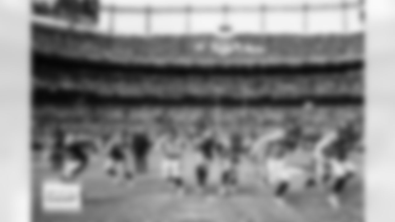 The special teams unit before the Broncos' Week 17 game against the Los Angeles Chargers at Empower Field at Mile High in Denver, Colorado on December 31, 2023. Photo by Gabriel Christus / Denver Broncos