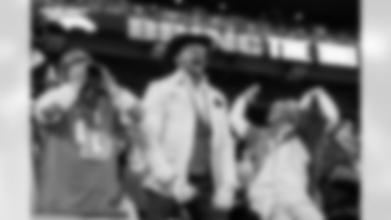 Denver Broncos fans scream during the Broncos' Divisional Round playoff game against the Buffalo Bills at Empower Field at Mile High in Denver, Colorado on January 17, 2026. Photo by Gavin Liddell / Denver Broncos