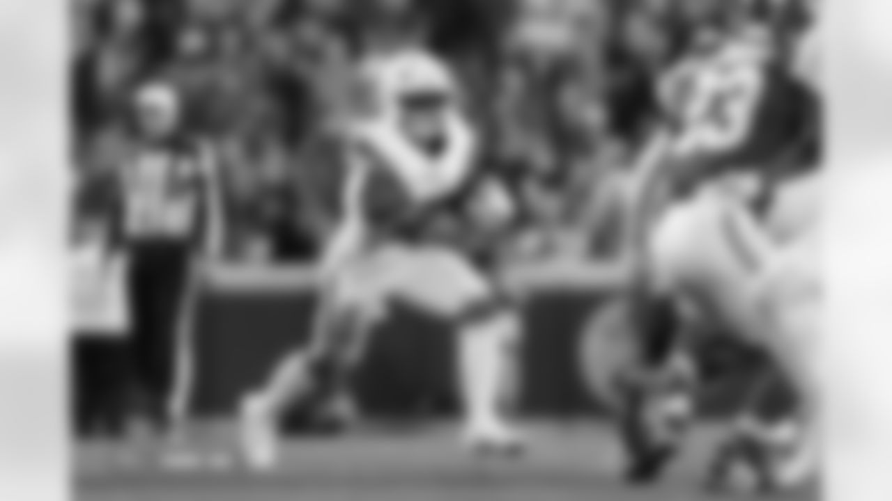 RJ Harvey (12) during the Broncos' Week 17 game against the Kansas City Chiefs at GEHA Field at Arrowhead Stadium in Kansas City, Missouri on December 25, 2025. Photo by Gabriel Christus / Denver Broncos