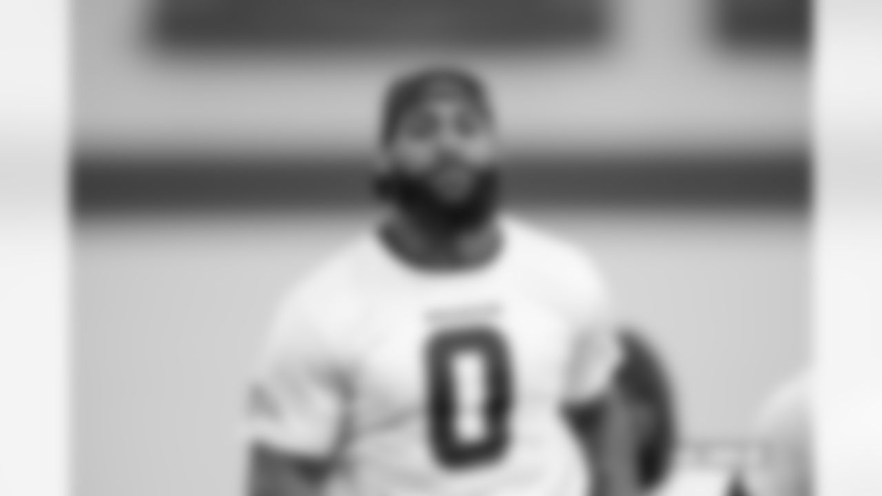 Jonathon Cooper during practice at Broncos Park Powered by CommonSpirit in Englewood, Colorado on November 4, 2025. Photo by Gabriel Christus / Denver Broncos