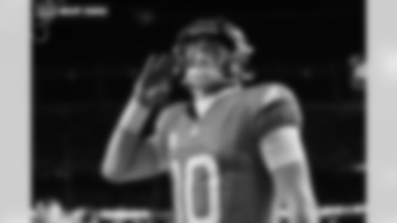 Bo Nix during the Broncos' Divisional Round playoff game against the Buffalo Bills at Empower Field at Mile High in Denver, Colorado on January 17, 2026. Photo by Gabriel Christus / Denver Broncos