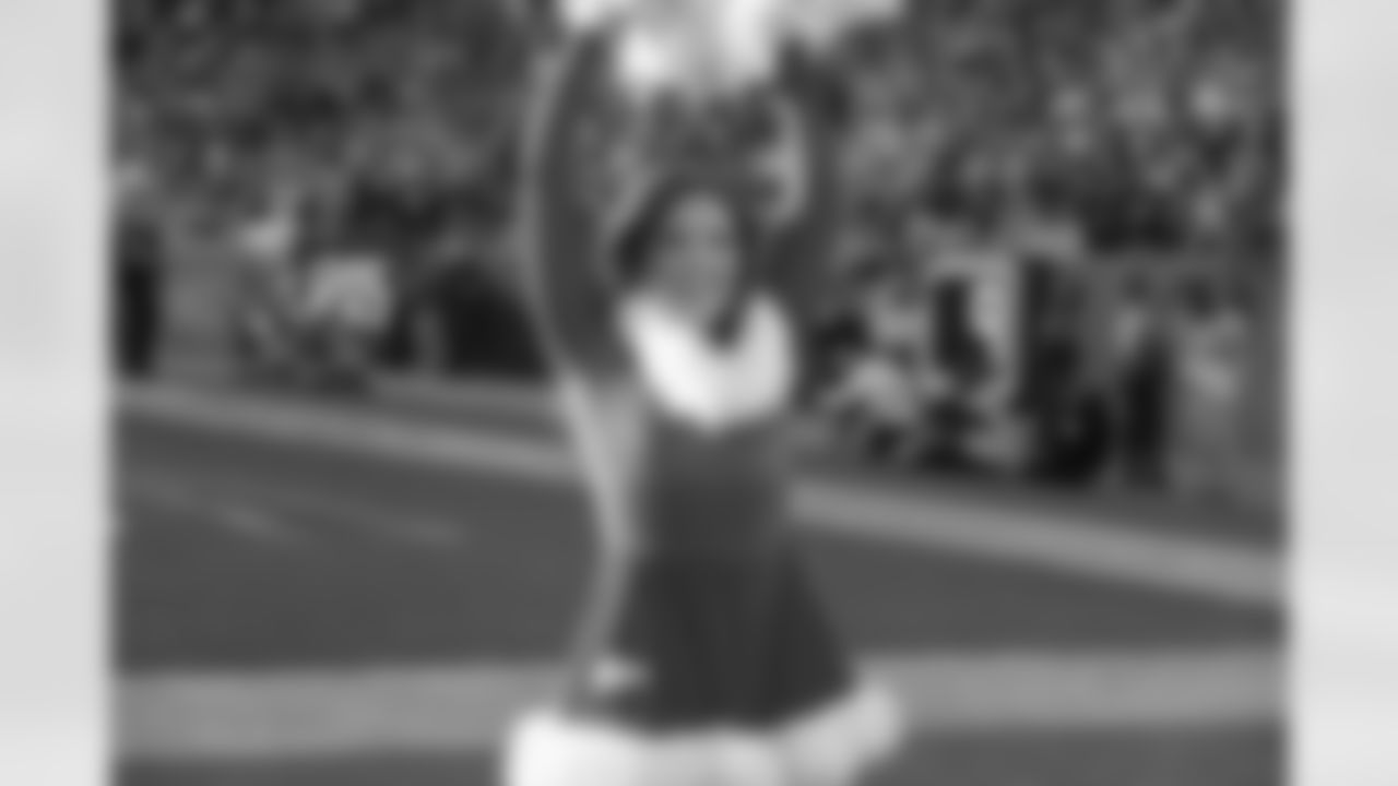 Denver Broncos Cheerleaders during the Broncos' Week 16 game against the Jacksonville Jaguars at Empower Field at Mile High in Denver, Colorado on December 21, 2025. Photo by Paul Cloud / Denver Broncos