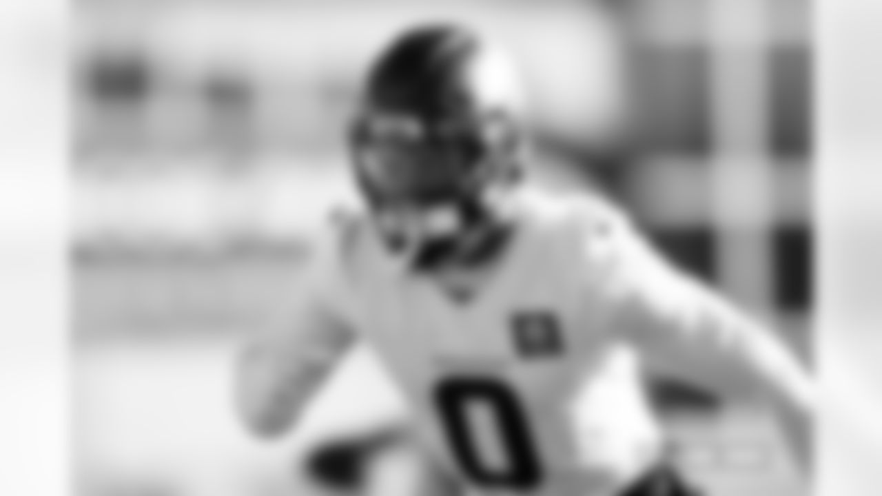 Jonathon Cooper during practice at Broncos Park Powered by CommonSpirit in Englewood, Colorado on December 10, 2025. Photo by Ben Swanson / Denver Broncos