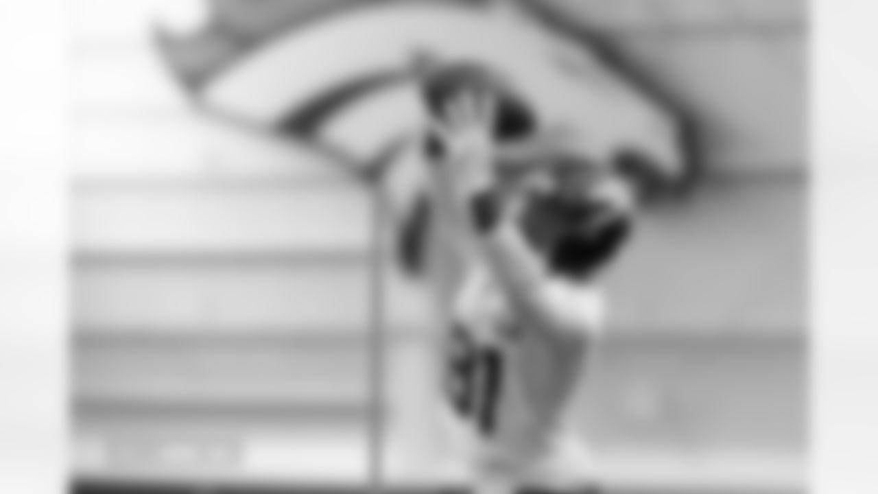 Elijah Moore during practice on Wednesday, December 3, 2025 at Broncos Park Powered by CommonSpirit in Englewood, Colorado.
Photo by Gabriel Christus / Denver Broncos