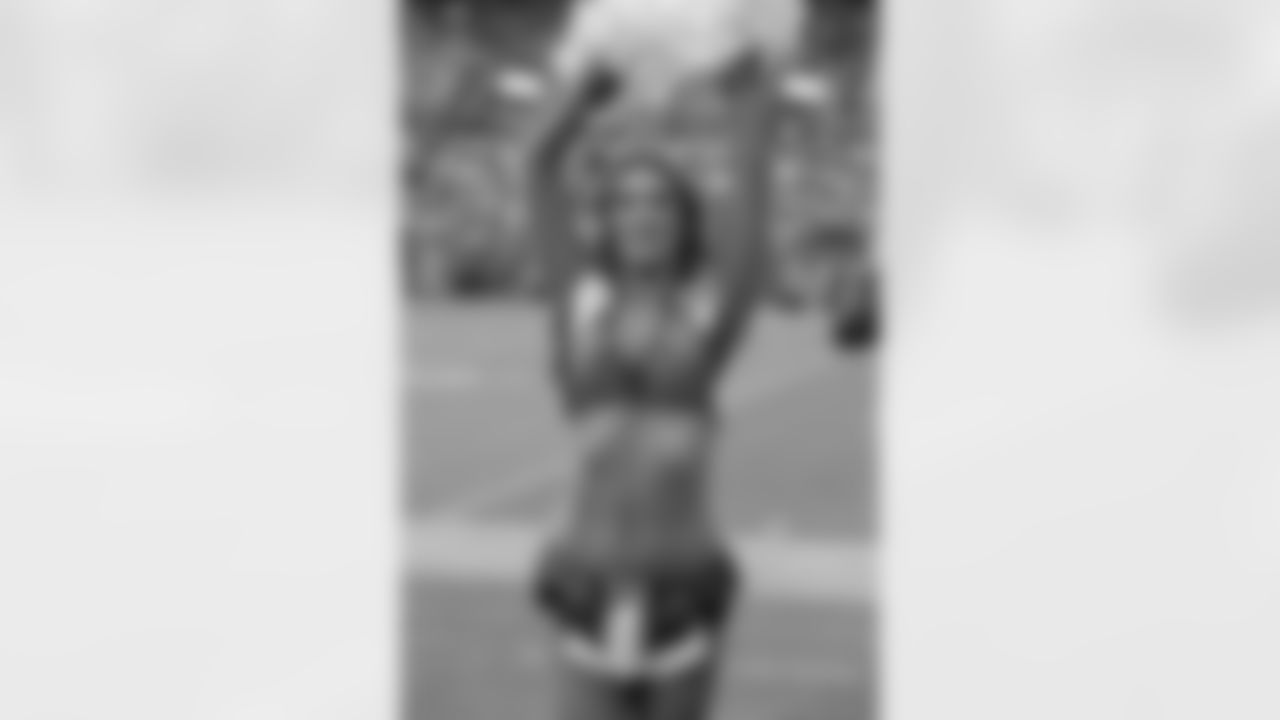 Denver Broncos Cheerleaders during the Broncos' Week 8 game against the Dallas Cowboys at Empower Field at Mile High in Denver, Colorado on October 26, 2025. Photo by Paul Cloud / Denver Broncos