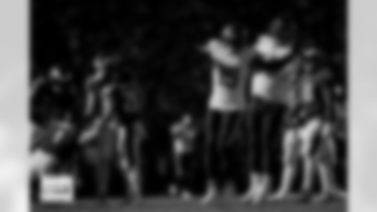 Denver Broncos linebacker Nik Bonitto (15) waves his arms like an eagle in celebration of a sack during the Broncos' Week 5 game against the Philadelphia Eagles at Lincoln Financial Field in Philadelphia, Pennsylvania on October 5, 2025. Photo by Gabriel Christus / Denver Broncos