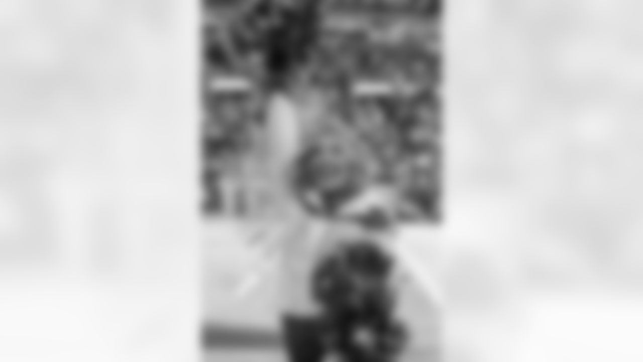 during the Broncos' Divisional Round playoff game against the Buffalo Bills at Empower Field at Mile High in Denver, Colorado on January 17, 2026. Photo by Paul Cloud / Denver Broncos