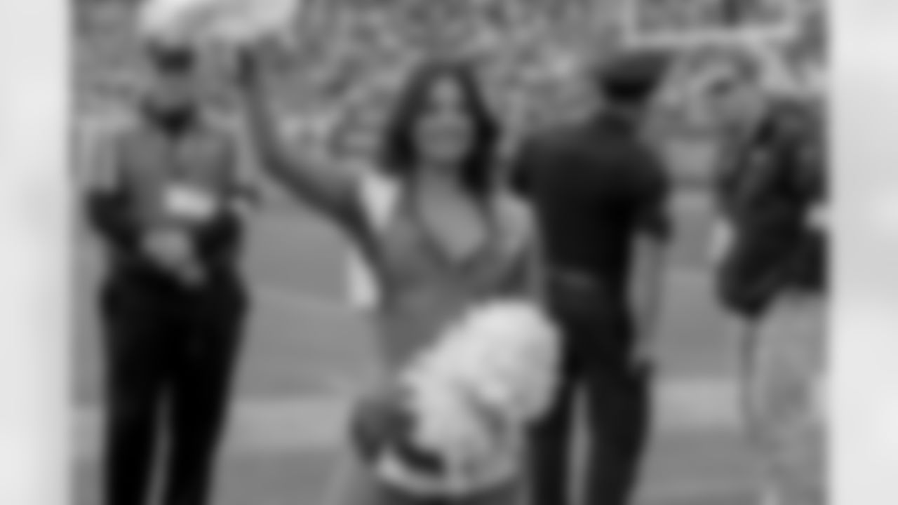 Denver Broncos Cheerleaders during the Broncos' Week 8 game against the Dallas Cowboys at Empower Field at Mile High in Denver, Colorado on October 26, 2025. Photo by Paul Cloud / Denver Broncos