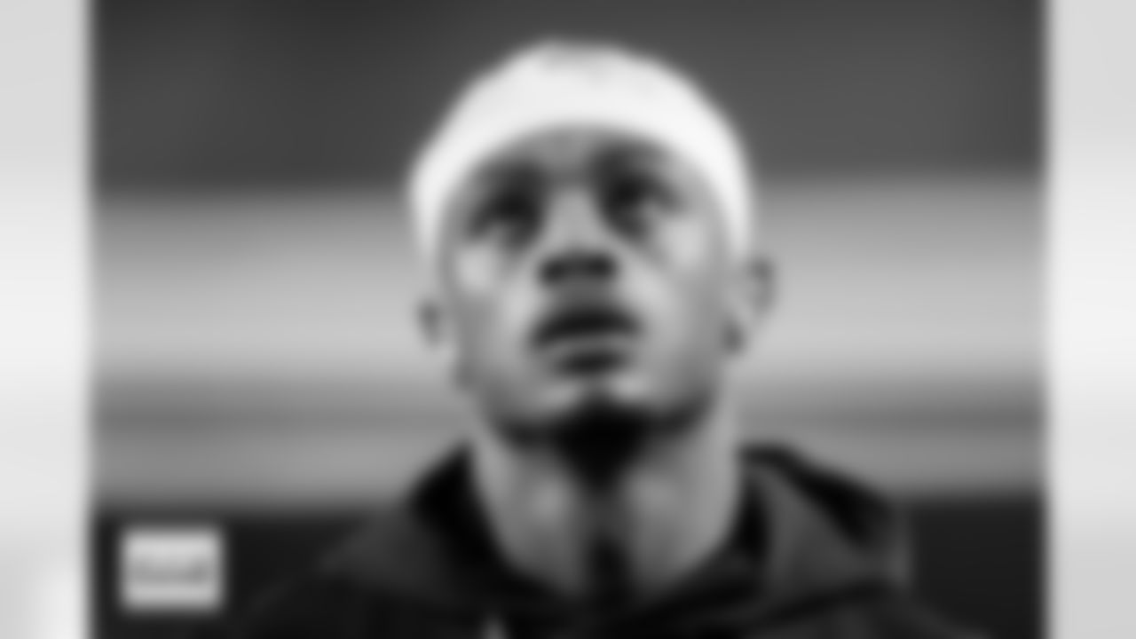 Pat Surtain II looks on before the Broncos' Week 17 game against the Kansas City Chiefs at GEHA Field at Arrowhead Stadium in Kansas City, Missouri on December 25, 2025. Photo by Ben Swanson / Denver Broncos