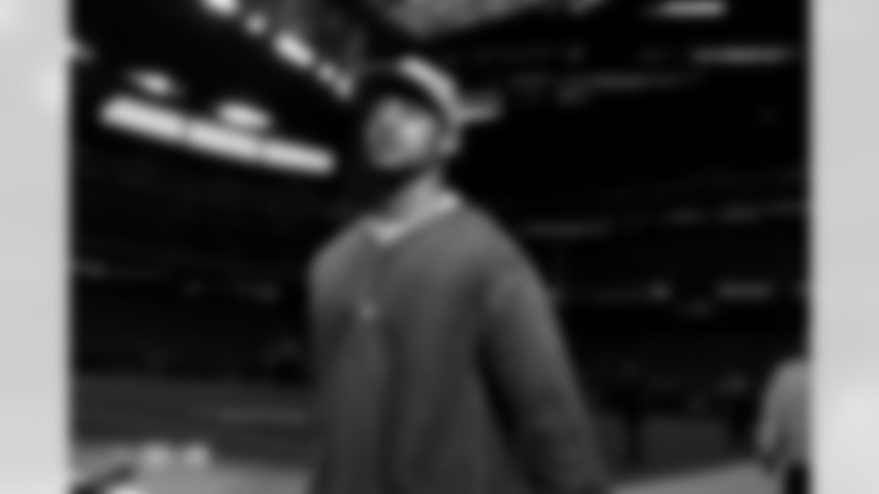 Pat Surtain II during team arrivals before the Broncos' Week 13 game against the Houston Texans at NRG Stadium in Houston, Texas on December 3, 2023. Photo by Gabriel Christus / Denver Broncos